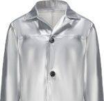 Men's Leather Long Trench Coat Faux Leather Vintage Full Length Overcoat - Image 2