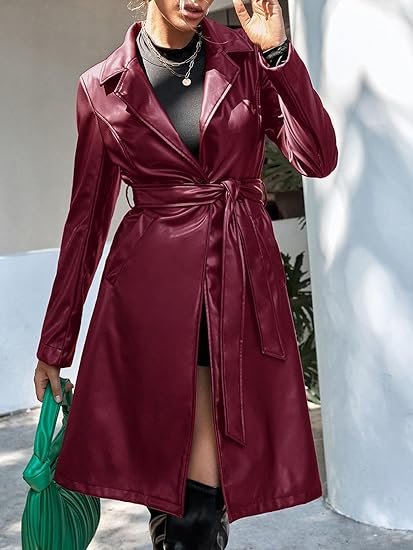 Women’s Classic Trench Coat Stylish Long Overcoat for Every Occasion