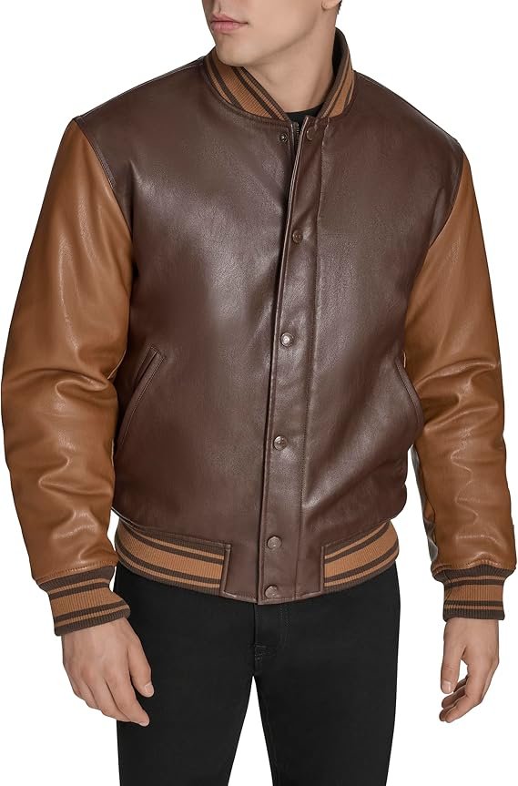 Mens Letterman Varsity Bomber Jacket With Patches Mens Letterman Varsity Bomber Jacket With Patches