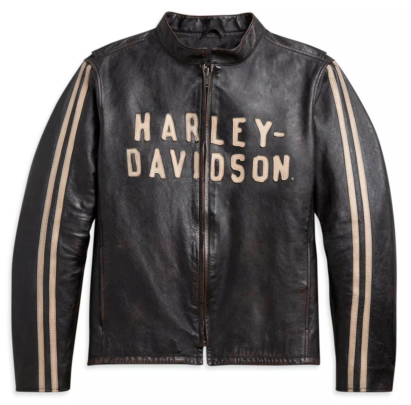 Harley-Davidson men´s Leather Jacket Sleeve Stripe Harley-Davidson men´s Leather Jacket Sleeve Stripe