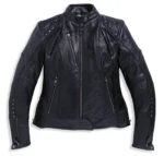 Harley-Davidson Women’s Black Studded Leather Motorcycle Jacket