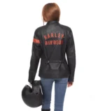 Harley-Davidson women´s Leather Jacket Waterproof