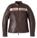 Harley-Davidson women´s Leather Jacket Victory Lane java brown