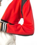 Women's Custom Color Block Crop Top Jacket Stylish Design - Image 5