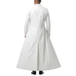 Mens Genuine Leather Trench Long Coat Luxury Full-Length Designer Overcoat - Image 5