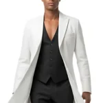 Mens Genuine Leather Trench Long Coat Luxury Full-Length Designer Overcoat - Image 2