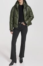 Women's Faux Fur Super Puffer Jacket - Image 3