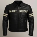 Harley Davidson Leather Biker Jacket for Men and Women Embroidered Cowhide Motorcycle Jacket