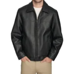 Men's James Style Faux Leather Jacket Regular Big & Tall