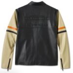 Men's Harley Davidson Convertible Biker Genuine Cowhide Leather Motorcycle Biker Riding Jacket