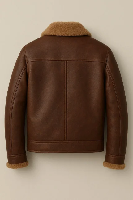 The Aviator Classic Timeless Shearling Leather Jacket
